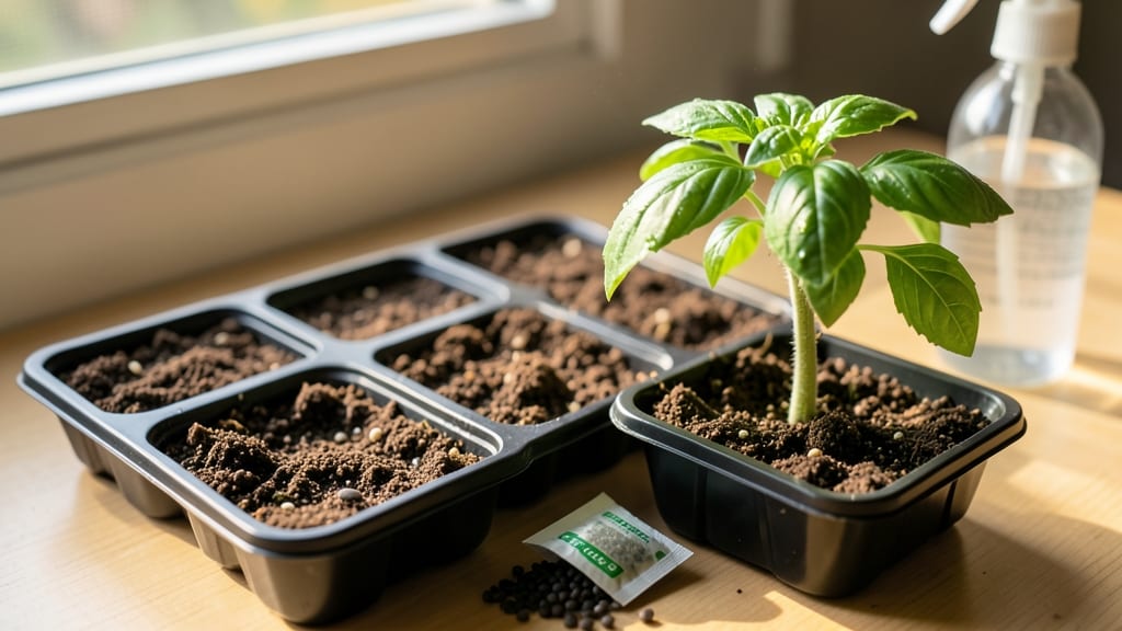 Basil From Seed Indoors: Fast-Germinating Herbs on Your Windowsill