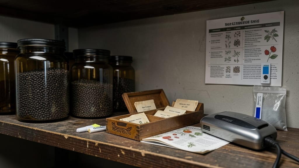 Garden Seed Storage: Humidity-Controlled Longevity for Next Season’s Blooms