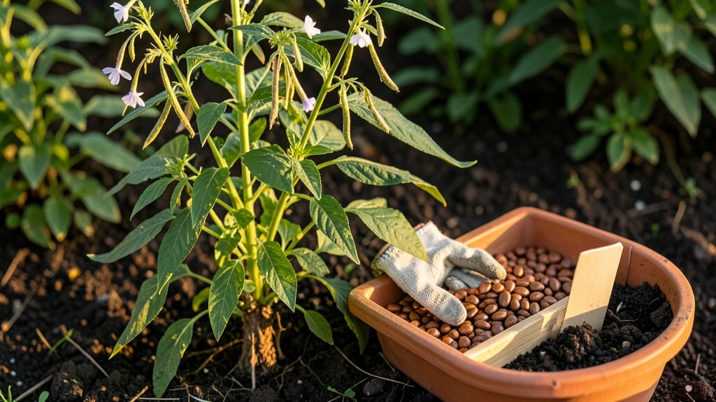 Growing Sesame Seed Plant: From Seed to Harvest in 60 Days
