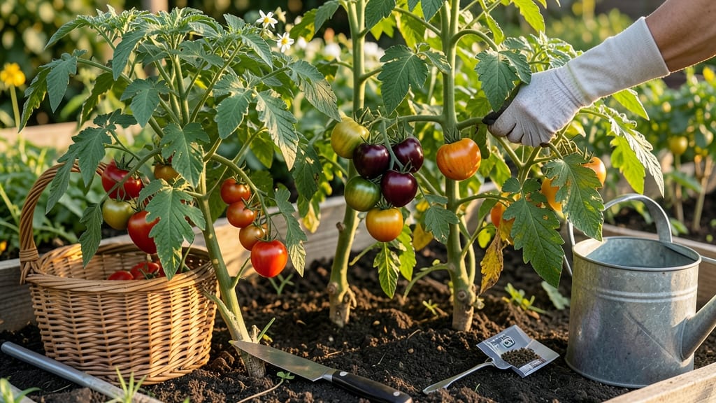 Seed To Harvest: From Seedling to Blooming Garden Bounty