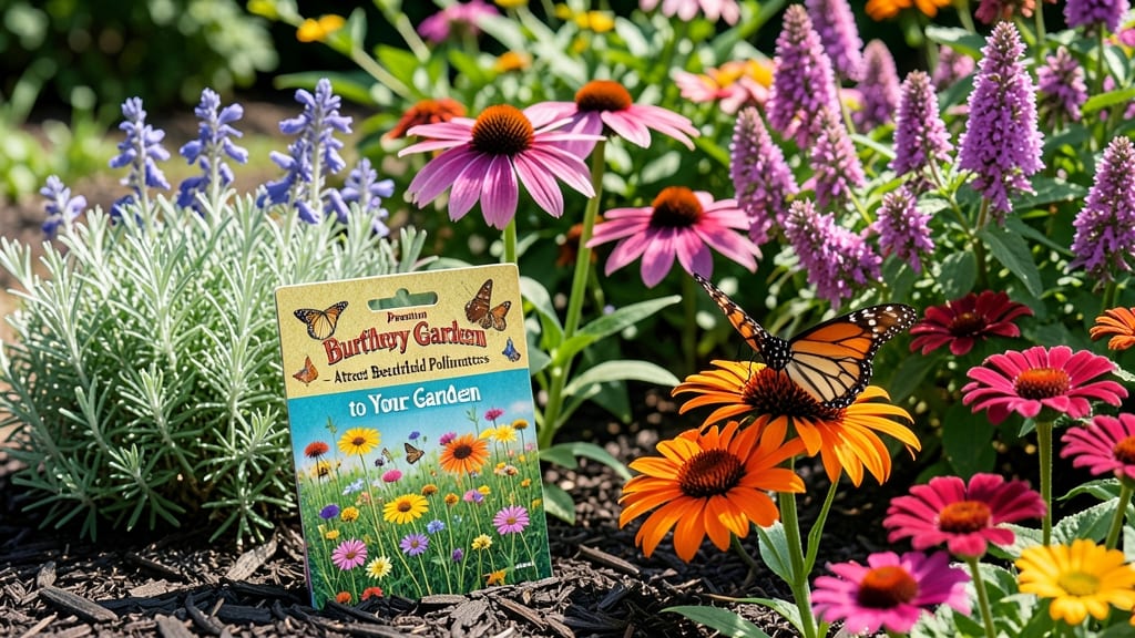 Butterfly Garden Seed Mix: Pollinator Haven in a Tiny Package