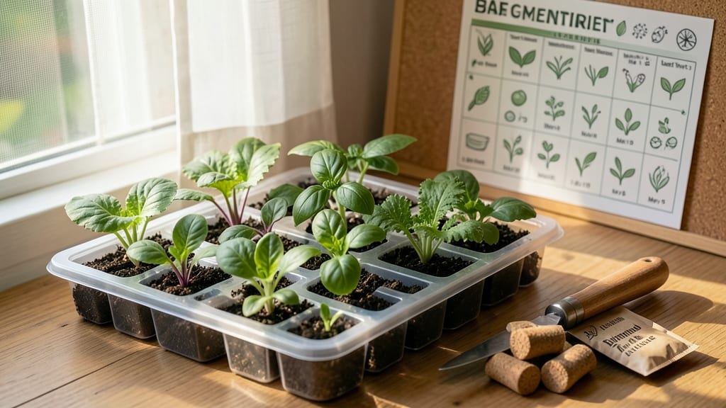 Seed Starting Calendar for Zone 4: Exact Planting Dates by Last Frost Risks