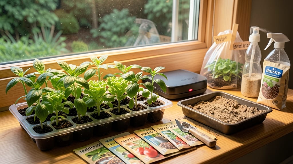 Seed Starting for Beginners: Foolproof Method for Strong Starts